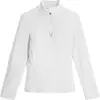 Image de Spyder Shimmer Bug Fleece Avec Demi-Zip Blanc L Femme Blanc L