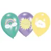 Image de Ballon Latex 27,5 cm : 6 Ballons Rainbow