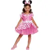 Image de DÃ©guisement Minnie™ Deluxe Rose - Enfant
