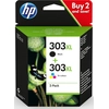 Image de Cartouche d'encre HP 3YN10AE 303XL noir + couleur HC