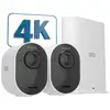 Image de Arlo Ultra 2 Caméra de Surveillance extérieure, pack de 2 blanc - Neuf