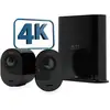 Image de Arlo Ultra 2 Caméra de Surveillance extérieure, pack de 2 noir - Neuf