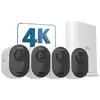 Image de Arlo Ultra 2 Caméra de Surveillance extérieure, pack de 4 blanc - Neuf