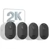 Image de Arlo Caméra de surveillance sans fil Pro 5 2K, pack de 4 blanc - Neuf
