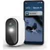 Image de Caméra de surveillance Arlo Essential 2 2K à batterie, sans fil, vidéo HD 2K, avec détecteur de mouvement et sirène, blanche
