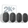 Image de Arlo Pro 5 - Caméra de surveillance réseau - extérieur - résistant aux intempéries - couleur (jour et nuit) - 2688 x 1520 - audio - sans fil - Wi-Fi (pack de 4)
