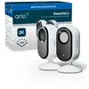 Image de Arlo Essential Caméra de sécurité intérieure 3 2K, pack de 2 - Neuf