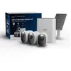 Image de Kit de 3 caméras de sécurité Arlo Ultra 3 + panneau solaire, caméra de sécurité IP, pour l'extérieur, filaire et sans fil, 7,5 m, compatible avec Amazon Alexa et Google Assistant, danois, allemand, néerlandais, anglais, espagnol, français, italien, norvégien,...