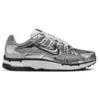 Image de Nike P-6000 Homme - Baskets, Argent - Pointure 46 - Maille/synthétique
