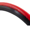 Image de Pneu Tannus Slick Hard Airless 700c x 23, pneu urbain rigide, rouge, 700C x 23, rouge, 700C x 23