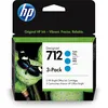 Image de HP 712 3-Pack 29-ml Cyan DesignJet Ink Cartridge