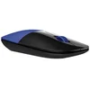 Image de HP Wireless Mouse Z3700 souris RF sans fil Blue LED 1200 DPI