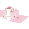 Image de 8 Invitations et Enveloppes en papier - Princesse d'un jour