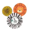 Image de 6 Ãventails dÃ©coration papier Get Wild