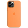Image de Coque en silicone avec MagSafe pour iPhone 13 Pro Max Orange - Neuf