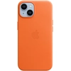 Image de Coque en cuir avec MagSafe pour iPhone 14 Orange - Neuf