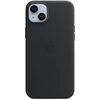 Image de Coque en cuir avec MagSafe pour iPhone 14 Plus Noir - Neuf