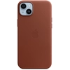 Image de Coque en cuir pour Apple iPhone 14 Plus - Ambre - Neuf