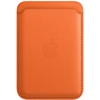 Image de Porte-cartes en cuir avec MagSafe pour iPhone - Orange - Neuf