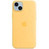 Image de Coque en silicone avec MagSafe pour iPhone 14 Plus Soleil pâle - Neuf
