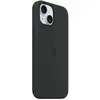 Image de Coque en silicone avec MagSafe pour iPhone 15 Noir - Neuf