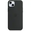 Image de Coque en silicone avec MagSafe pour iPhone 15 Plus Noir - Neuf