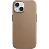 Image de Coque en tissage fin avec MagSafe pour iPhone 15 Taupe - Neuf