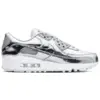 Image de Nike Air Max 90 Femme - Baskets, Gris - Pointure 37.5 - Cuir, Textile