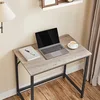 Image de VASAGLE Bureau Informatique 80x50x75cm Bureau étroit Greige