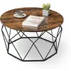 Image de Artenat Table basse Enea, 80 cm, marron