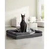 Image de Feandrea Lit orthopédique pour chien confortable gris XL