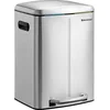 Image de Double Poubelle, 2 X 20 L, Poubelle De Cuisine, Double