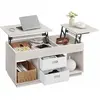 Image de Table Basse Beige Avec Rallonge