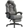 Image de Chaise de bureau ergonomique OBG077G01, avec repose-pieds, capacité de charge de 150 kg, couleur grise