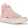 Image de Converse Chuck 70 Y2K Heart Rhinestone Damen Textil Sneaker In Hellrosa - undefined / Hell-Pink