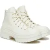Image de CONVERSE Baskets femme 39,5 Blanc-Kaki Chuck Taylor Style plateforme