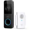 Image de Eufy Video Doorbell 1080p Noir, Blanc - Neuf