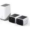Image de Eufy SoloCam S220, caméra de sécurité IP, intérieur et extérieur, sans fil, plafond/mur, blanc, cube