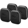 Image de Lot de 4 euphy Security SmartTrack Link, compatibles avec iOS, résistants à l'eau, noir