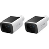 Image de Ensemble de 2 caméras de surveillance eufy SoloCam S220, résolution 2K, sans fil, panneau solaire, IP67