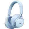 Image de Casque sans fil circum-auriculaire Anker Soundcore Space One, réduction active du bruit adaptative, LDAC haute résolution, Bluetooth 5.3, bleu clair