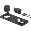 Image de Chargeur sans fil Anker, "MagGo" 15W, 3-en-1, 3 x sans fil, Noir, "B25M1311"