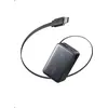 Image de Batterie externe Anker Nano 10 000 mAh, 45 W, avec câble USB-C InstaCord rétractable, noir