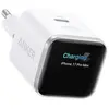 Image de Chargeur Anker Nano (45 W, écran intelligent), couleur : blanc