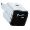 Image de Chargeur Anker Nano (45 W, écran intelligent), couleur : bleu