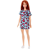 Image de Robe bleue tendance avec papillons pour poupée Barbie