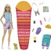Image de Barbie "It takes two Camping" Set incluant la poupée Malibu, le chien & les accessoires