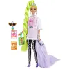 Image de Poupée Barbie Extra Cheveux vert fluo
