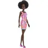 Image de Mattel Barbie poupée afro-américaine robe rose HGM58