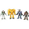 Image de Fisher Price Imaginext Lightyear Zap Patrol 4pak